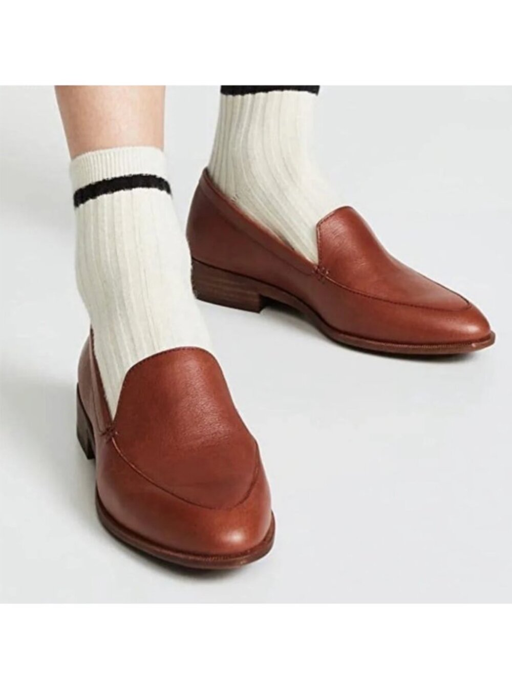 Madewell The Frances Loafer Burnished Mahogany